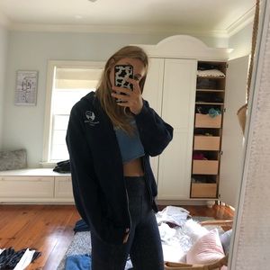 3 mile zip up sweatshirt